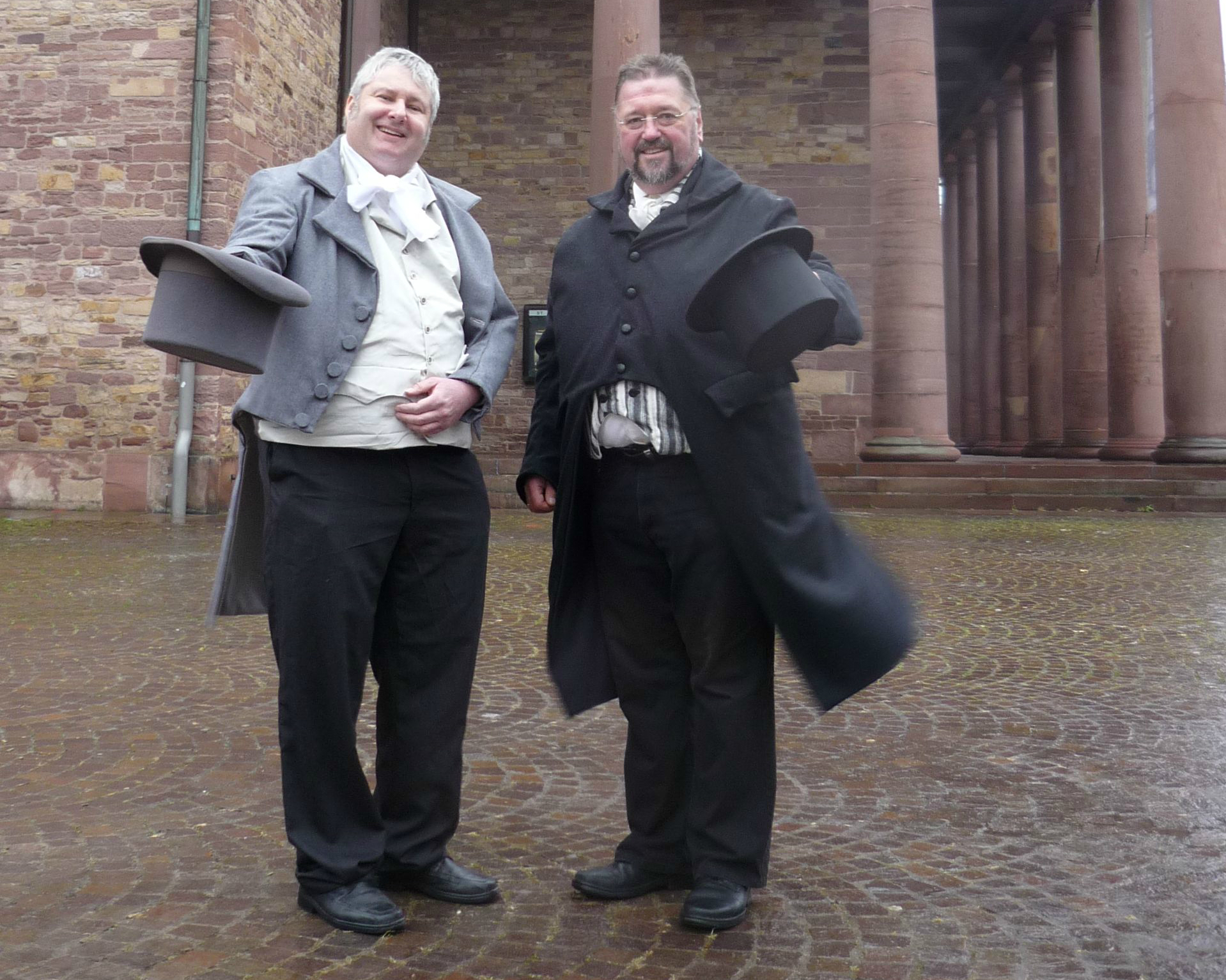 Promenade mit Weinbrenner