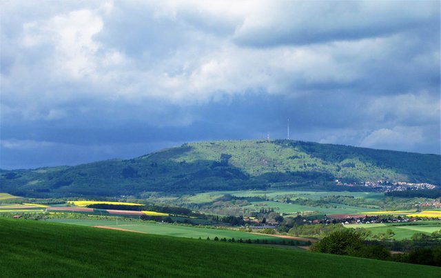Der Berg des Geschehens...…….