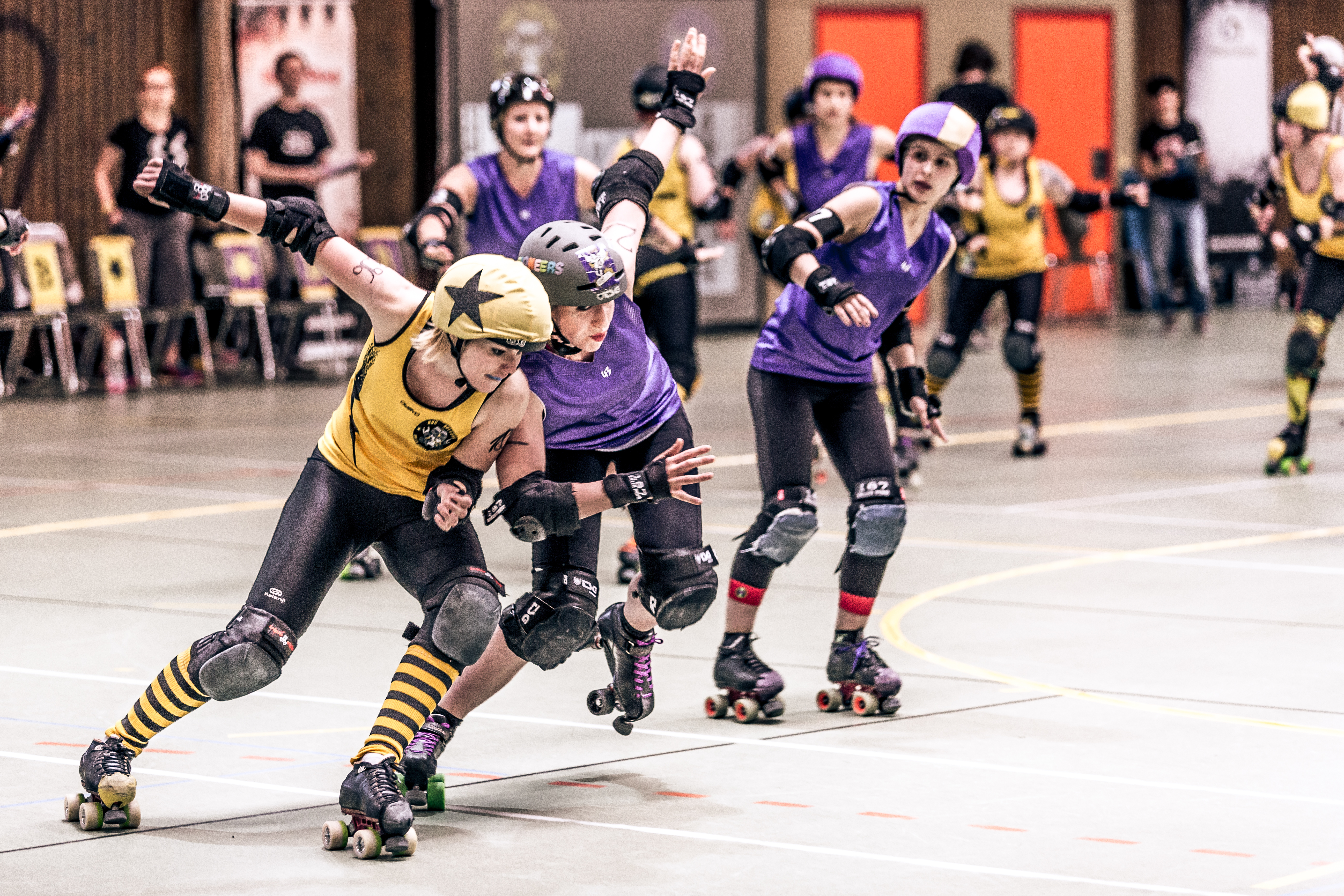 Die rocKArollers des SSC Karlsruhe in Aktion