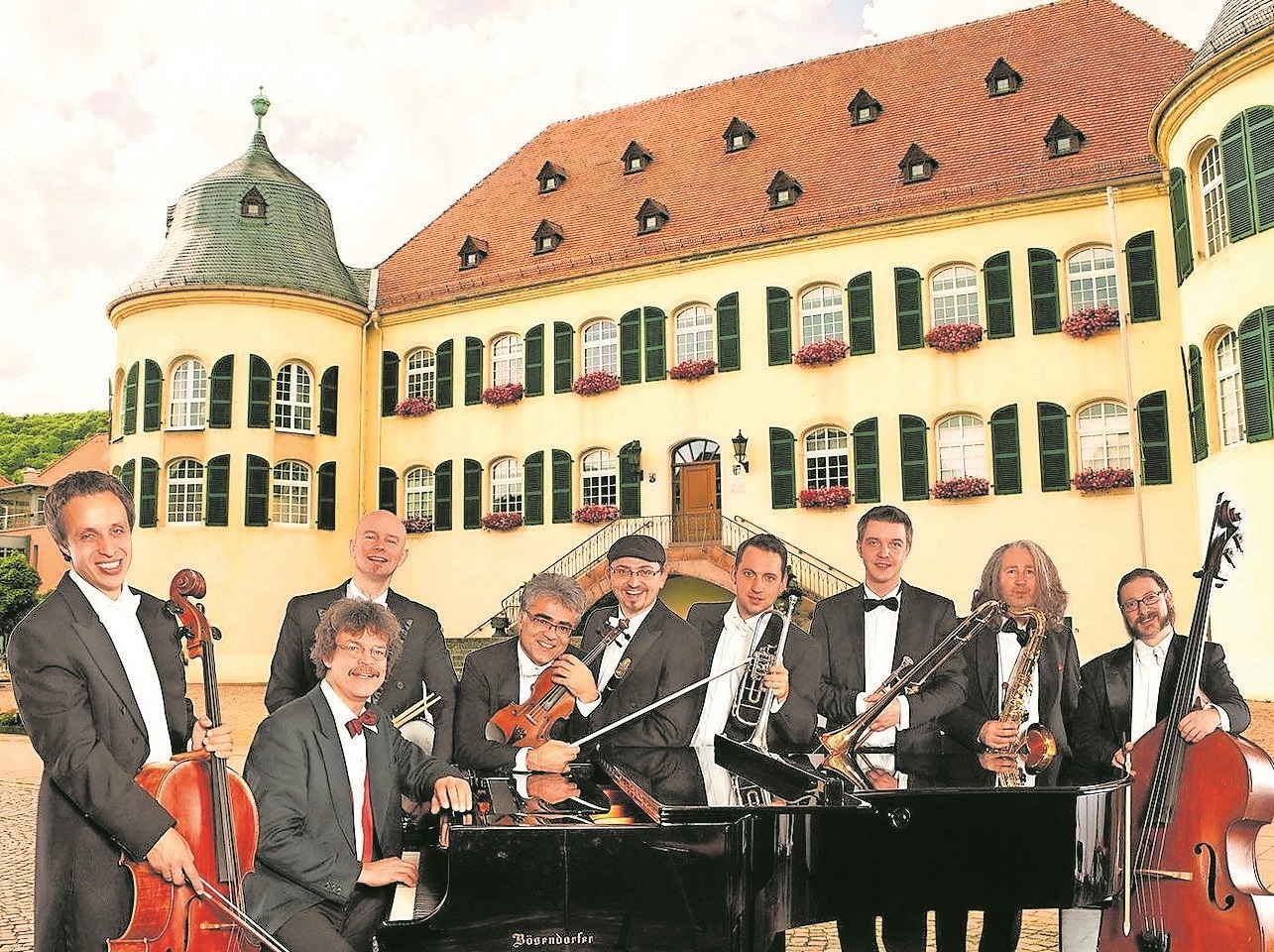 Patrick Siben und die Stuttgarter Saloniker.