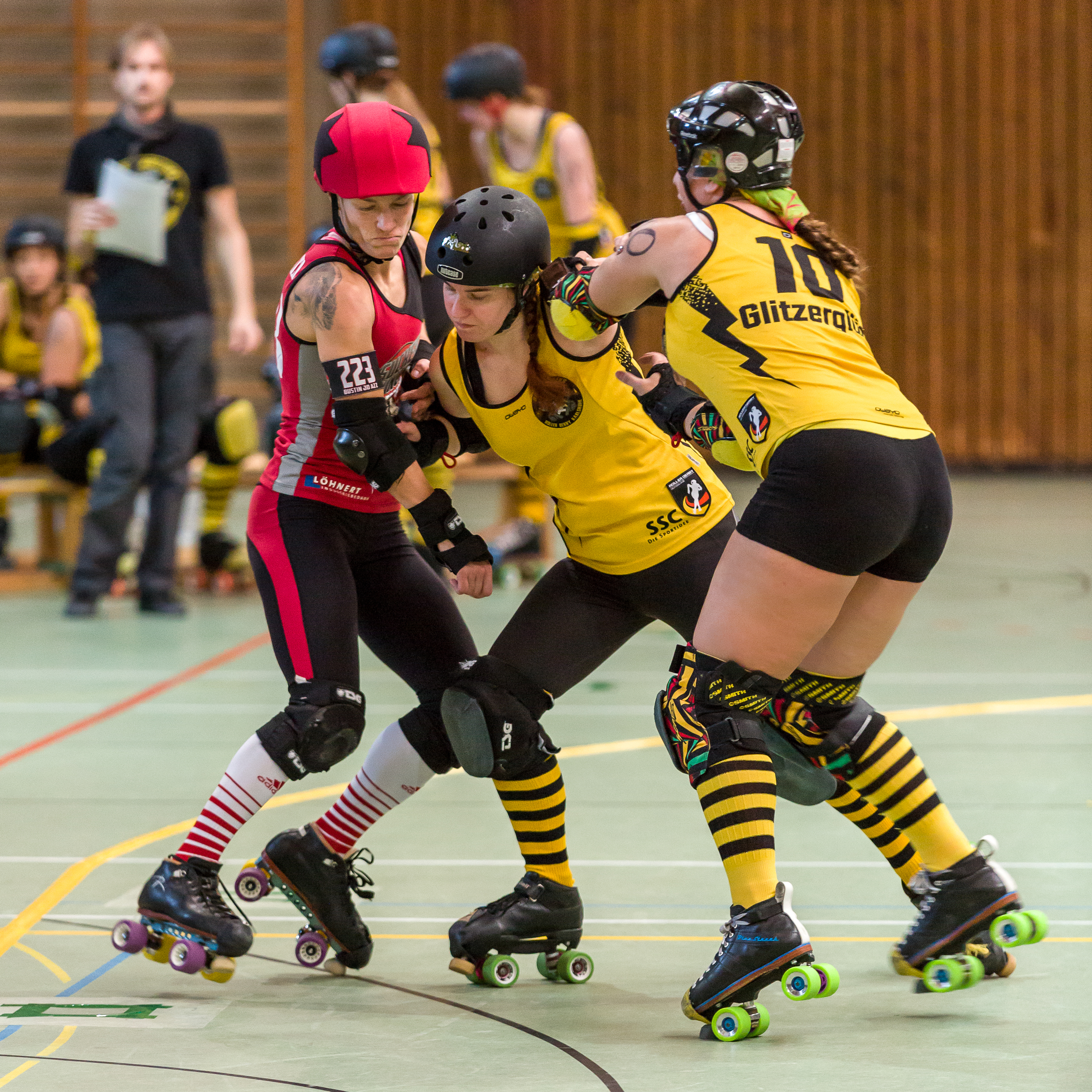Die rocKArollers des SSC Karlsruhe in Aktion