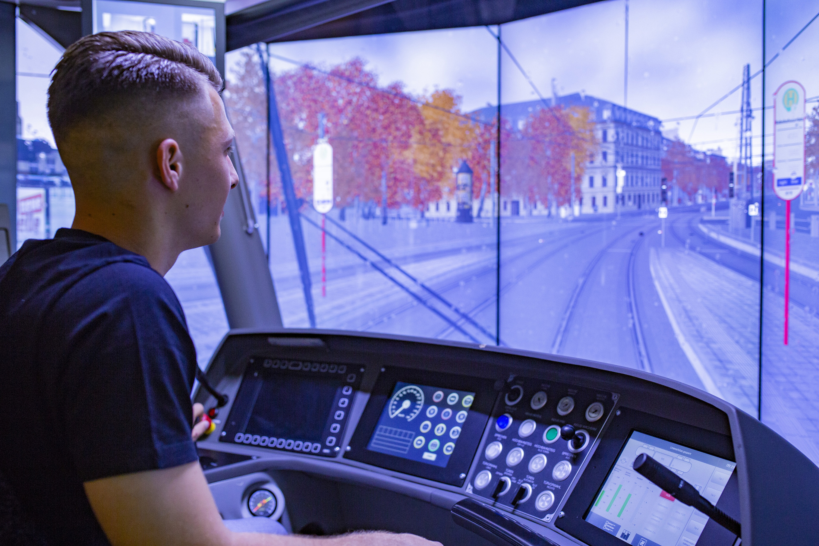 Straßenbahnsimulator