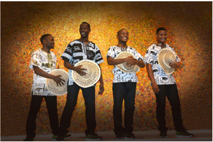 Das Kawa-Quartett aus Uganda.