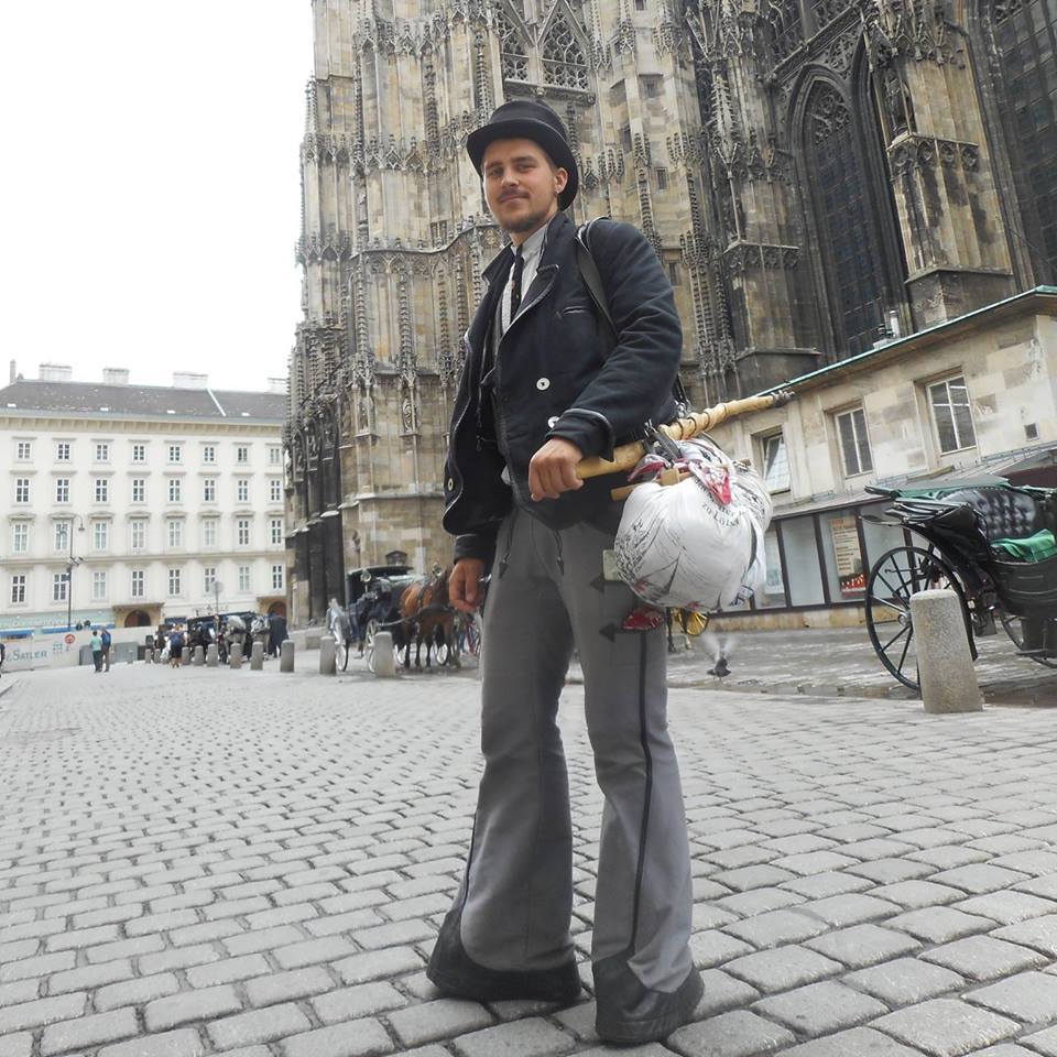 Thomas Mazur in der Kluft seiner Zunft