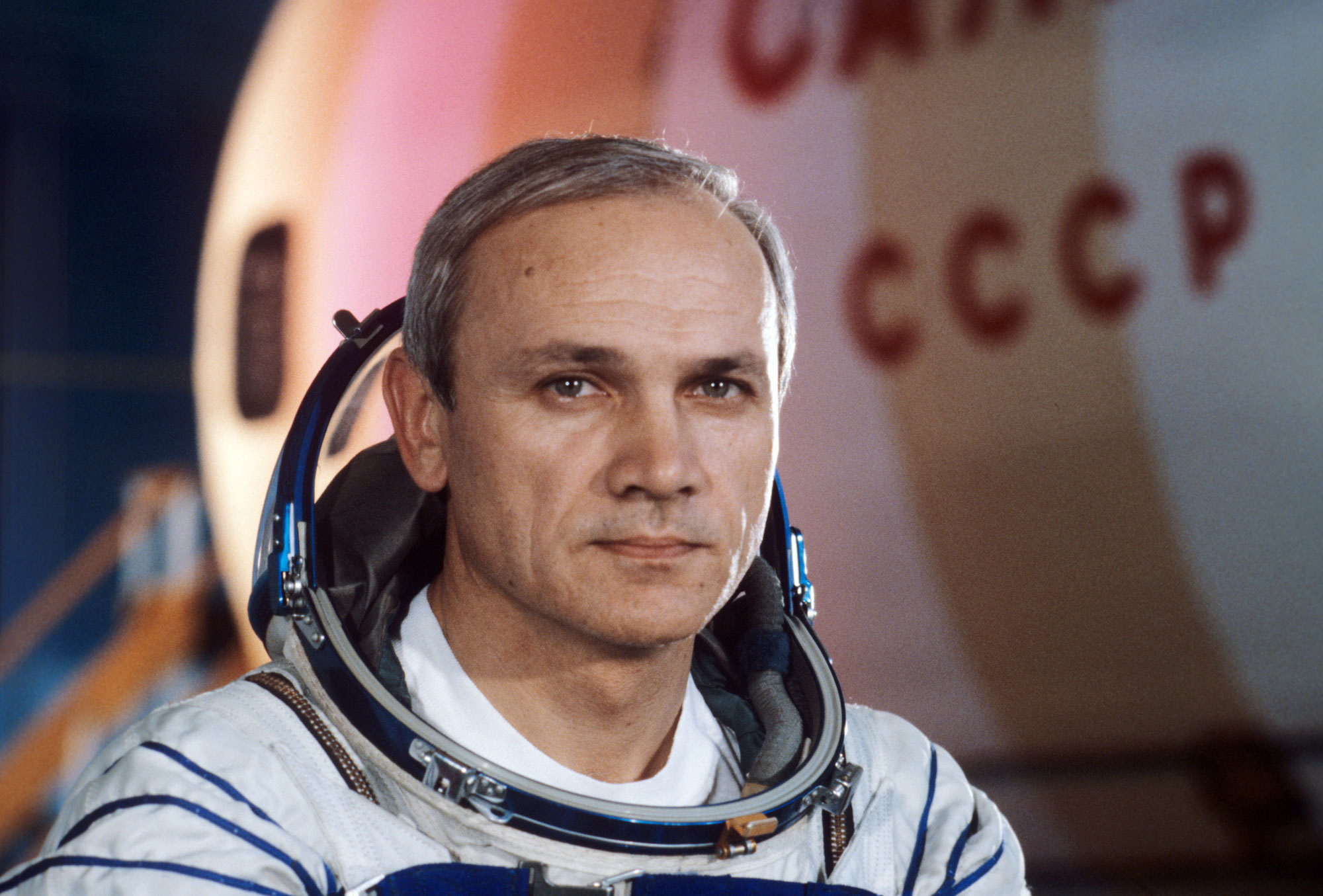 Am Samstag, 18. August 2018 besucht der russische Kosmonaut Wladimir Dschanibekow das Technik Museum Speyer.