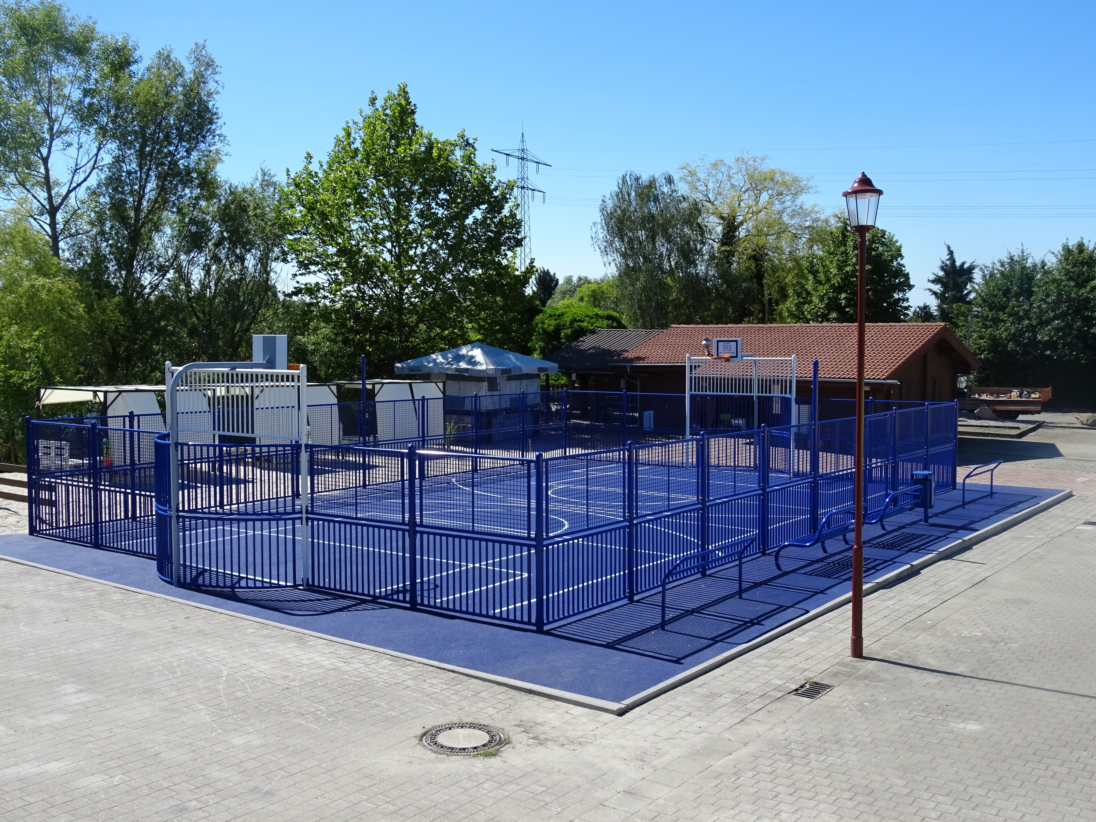 Das neue Kronau Multifunktionsspielfeldes