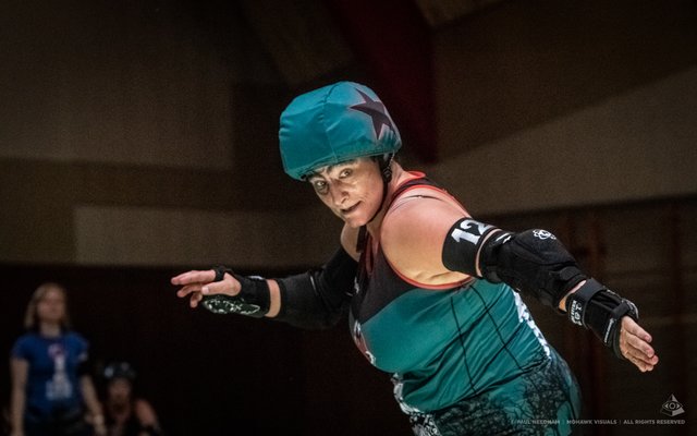 rocKArollers vs Zombie Rollergirlz Münster | Foto: Paul Needham