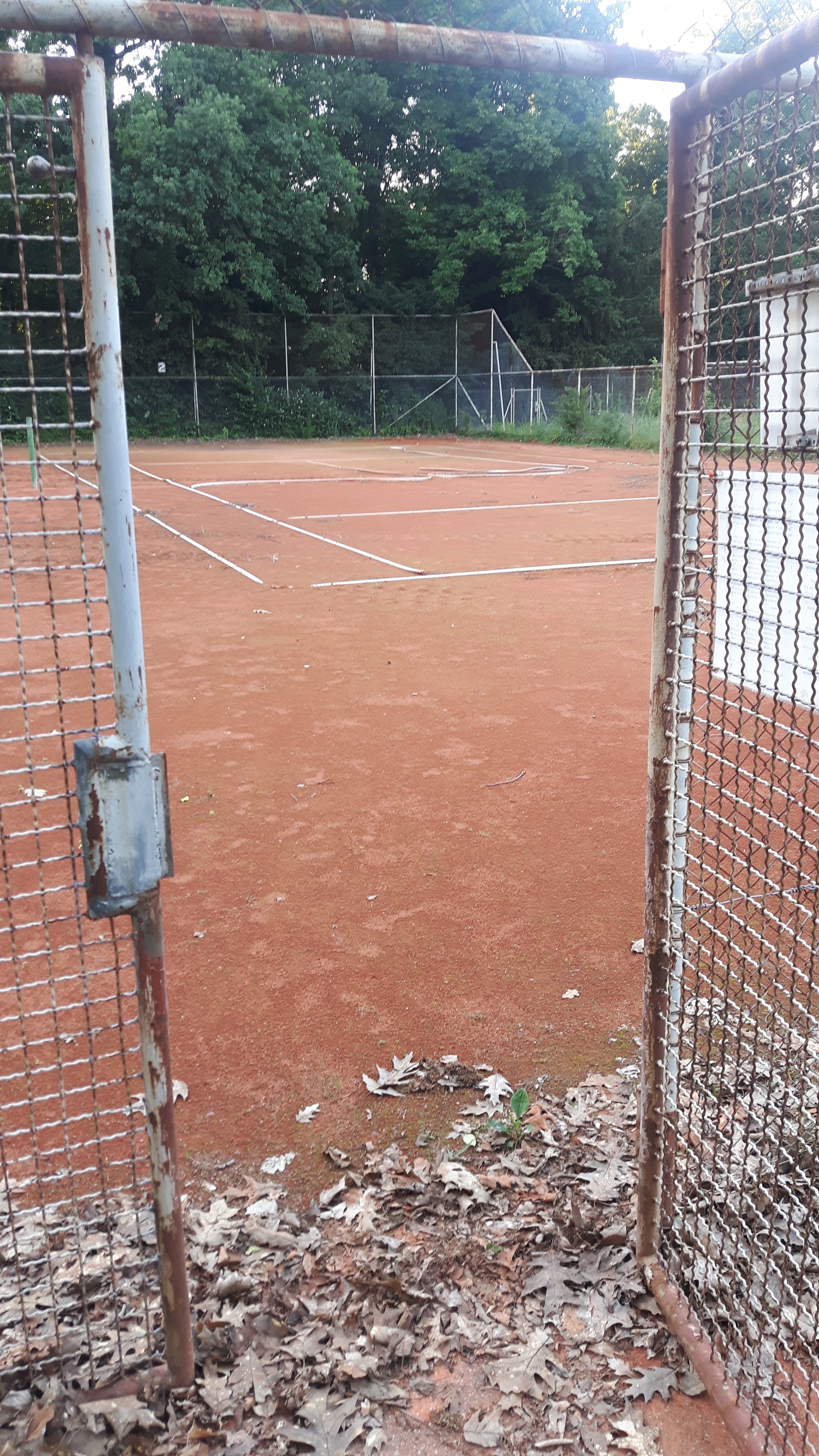 Der alte Tennisplatz