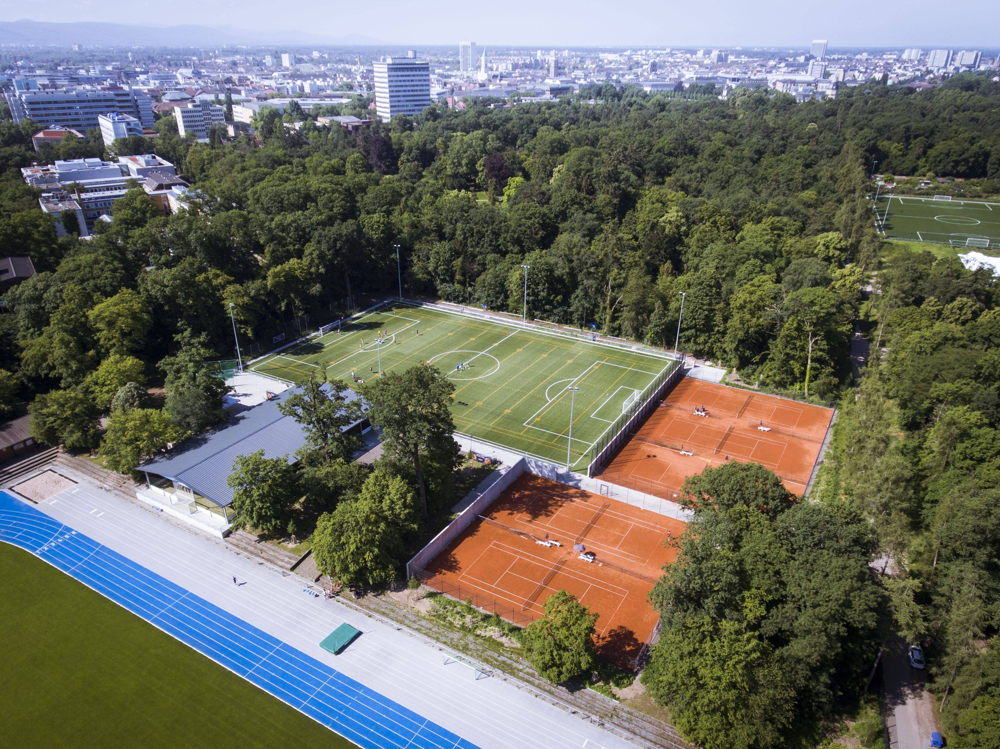 Die neue Sportanlage des Instituts für Sport und Sportwissenschaft