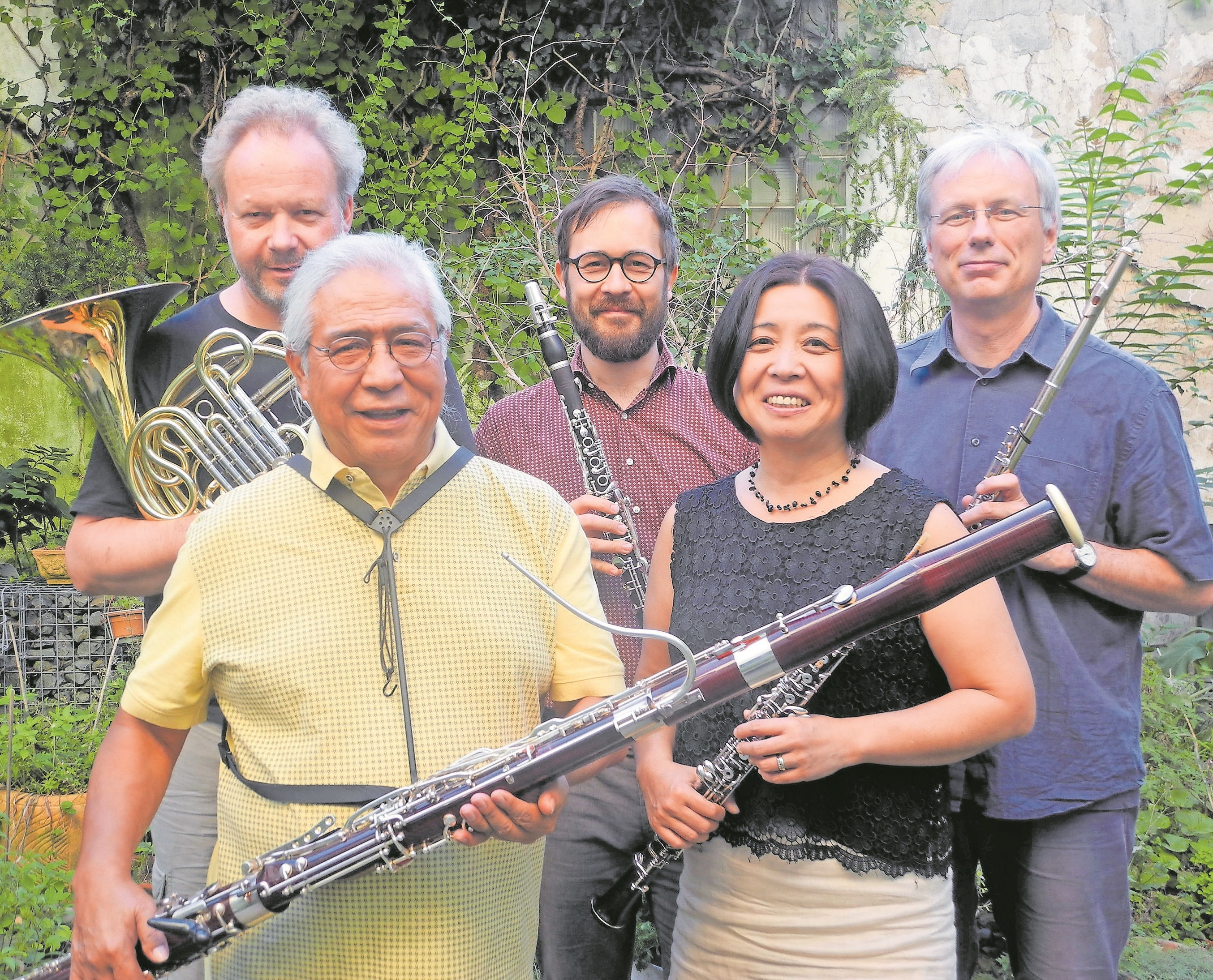 Das Notos-Quintett konzertiert am Freitag, 13. Juli.
