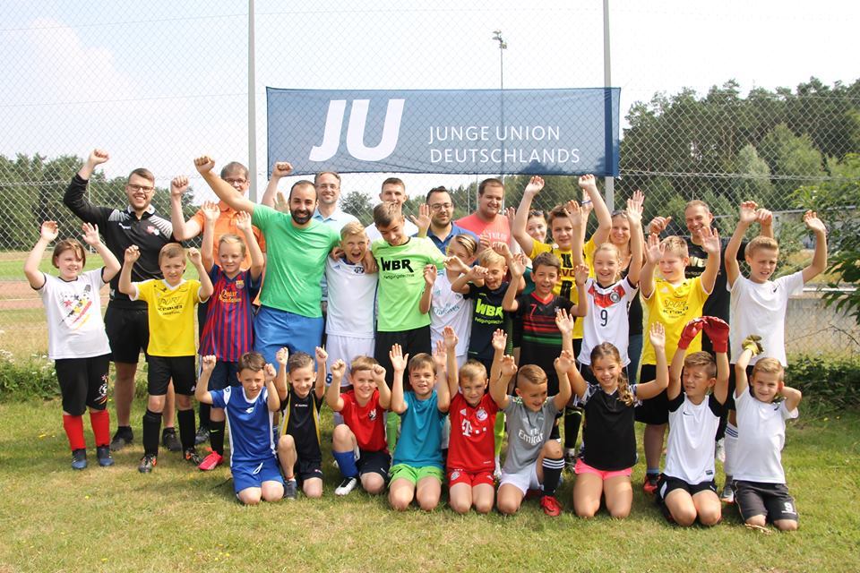 Jede Menge Spaß hatten die Kinder und Betreuer des Fußballcamps