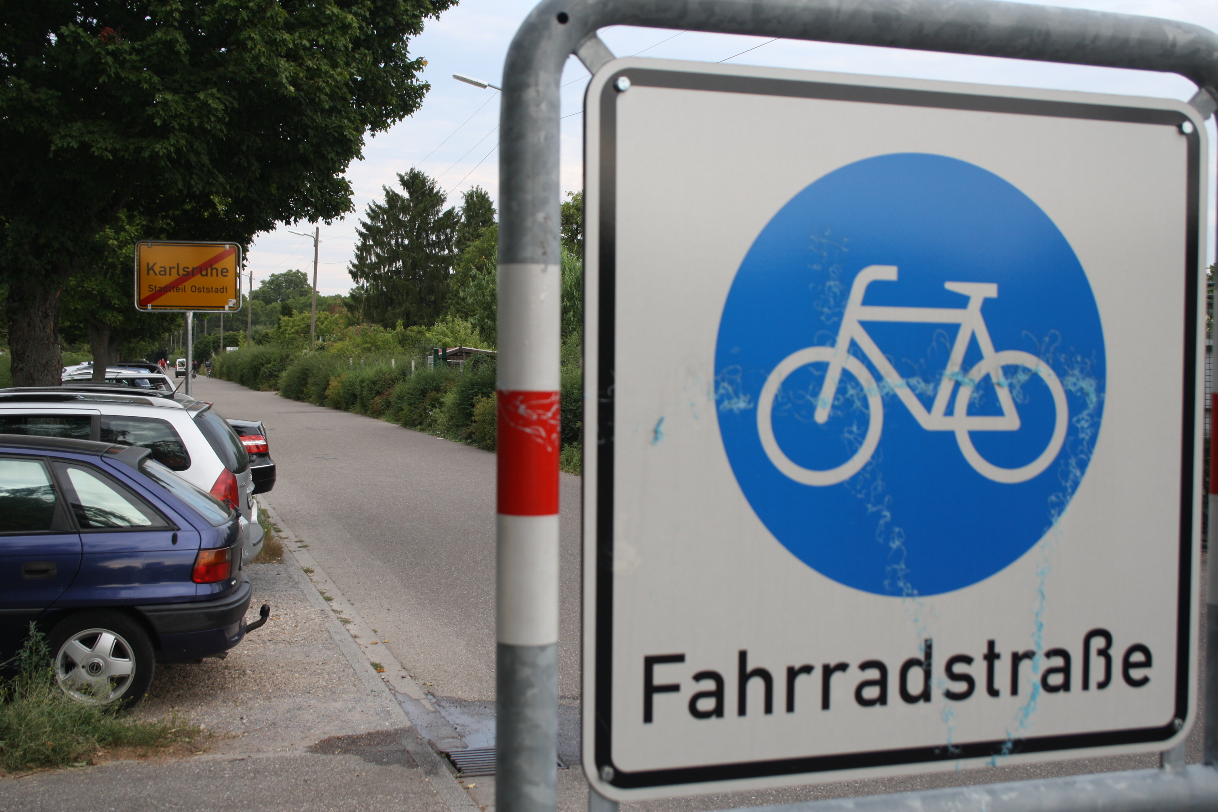 Fahrradstraßen auch außerhalb aus der Stadt