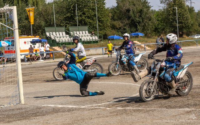 Motoball-Bundesliga: MSC Philippsburg - MBV Budel | Foto: Paul Needham