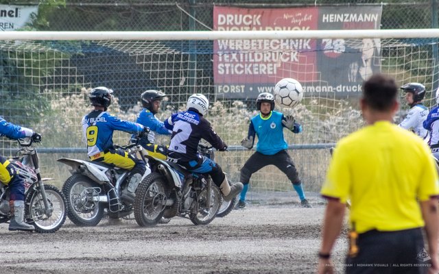 Motoball-Bundesliga: MSC Philippsburg - MBV Budel | Foto: Paul Needham
