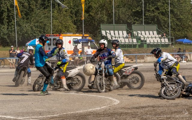 Motoball-Bundesliga: MSC Philippsburg - MBV Budel | Foto: Paul Needhem