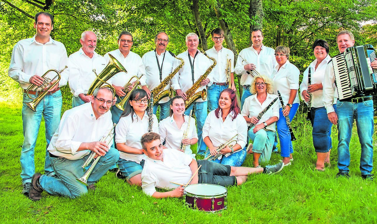 Die Akteure des Musikvereins Schellweiler