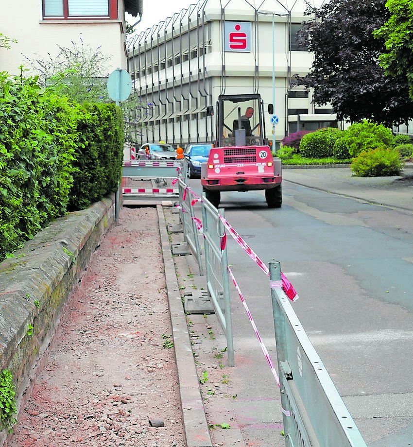 ... auch gegenüber der Kreissparkasse