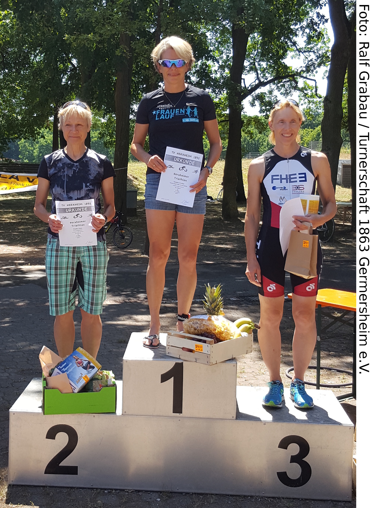 Susanne Grabau hatte ein Spitzenergebnis (Mitte).