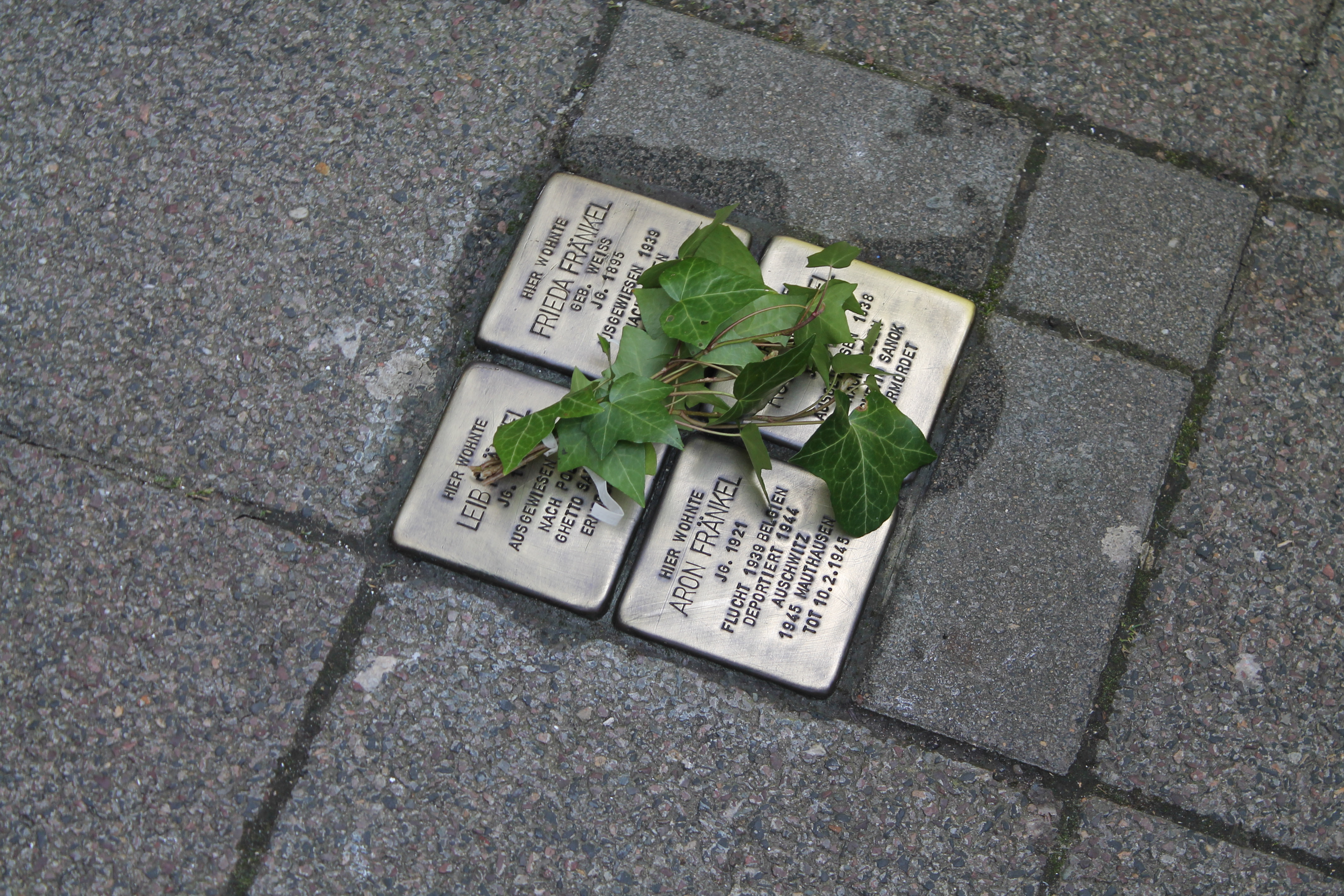 Symbolfoto Stolpersteine