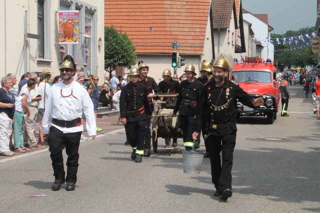 So kam die Feuerwehr dereinst zum Brand | Foto: Bauer