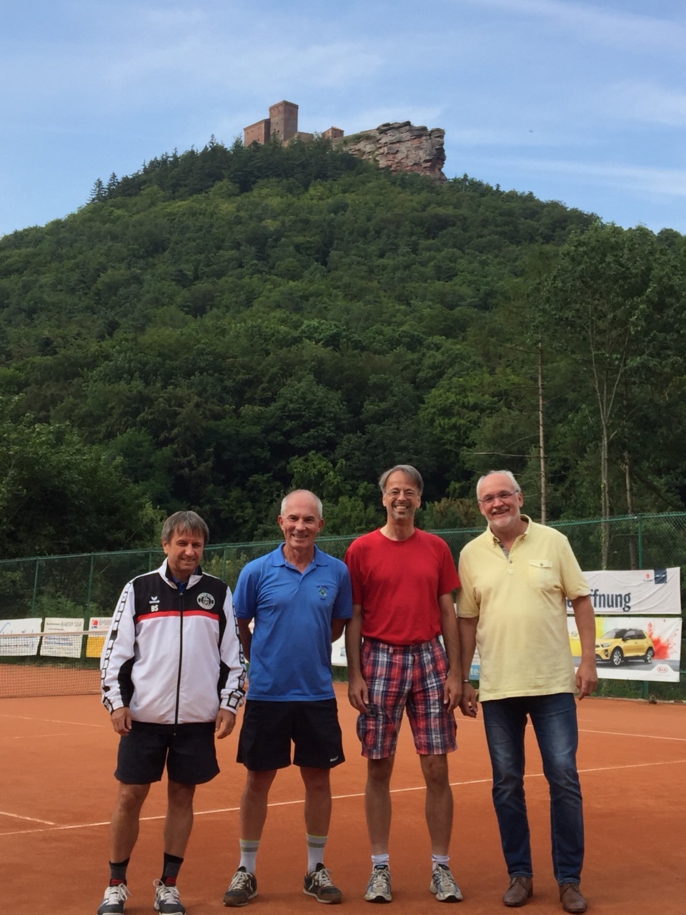 Bernhard Seiler, Michel Bendel, Gunnar Henrich, Michael Mundt. (v.l.n.r.)