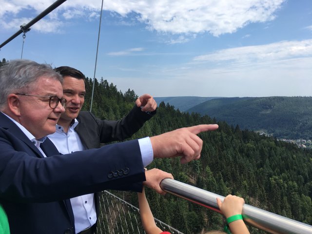 Blicl von der Brücke ins Tal | Foto: www.jowapress.de