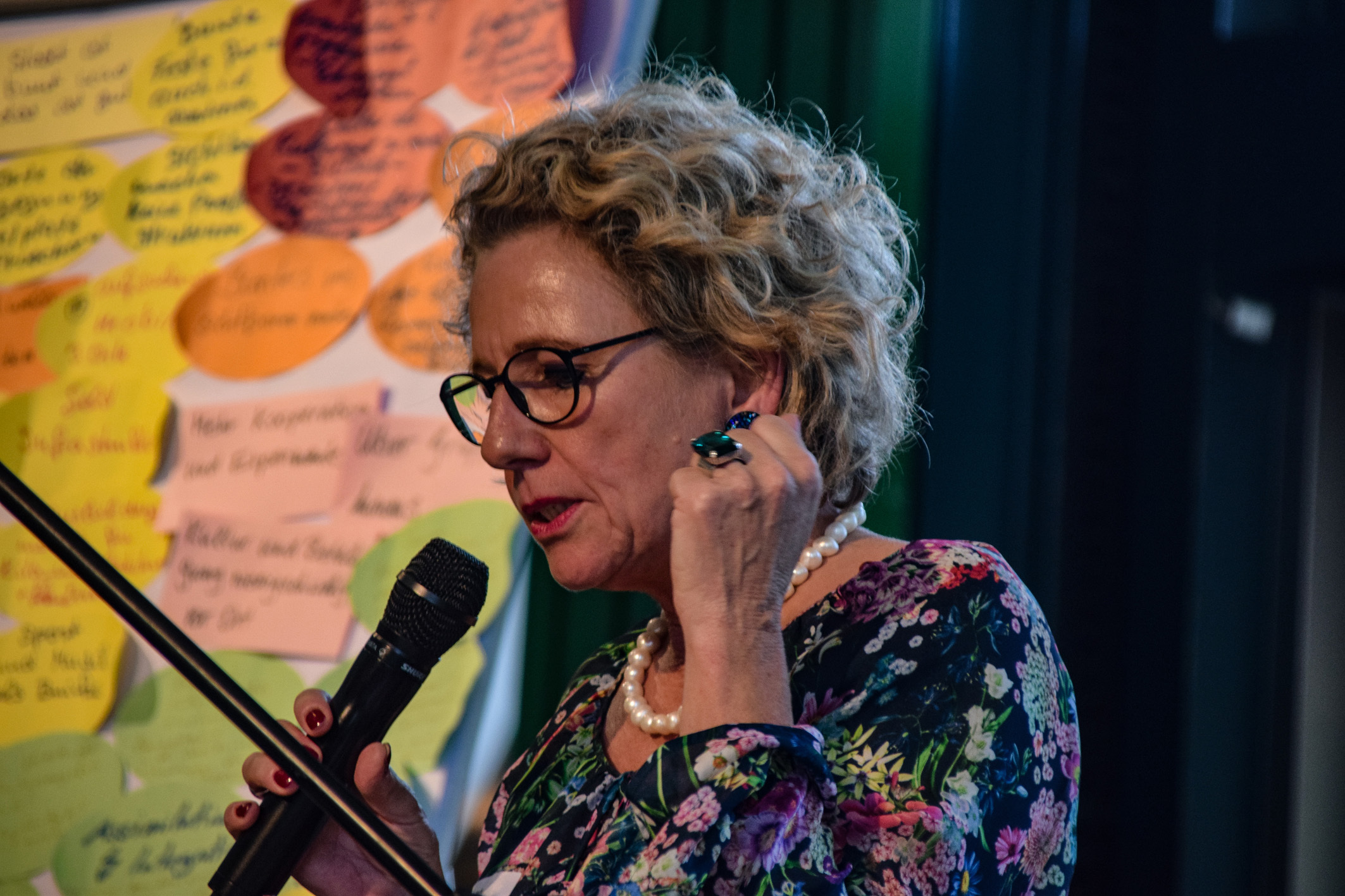 Ideen für die "Bunte Stadt" entwickelten Teilnehmer eines Workshops auf Einladung von Kulturamtsleiterin Dr. Susanne Asche.