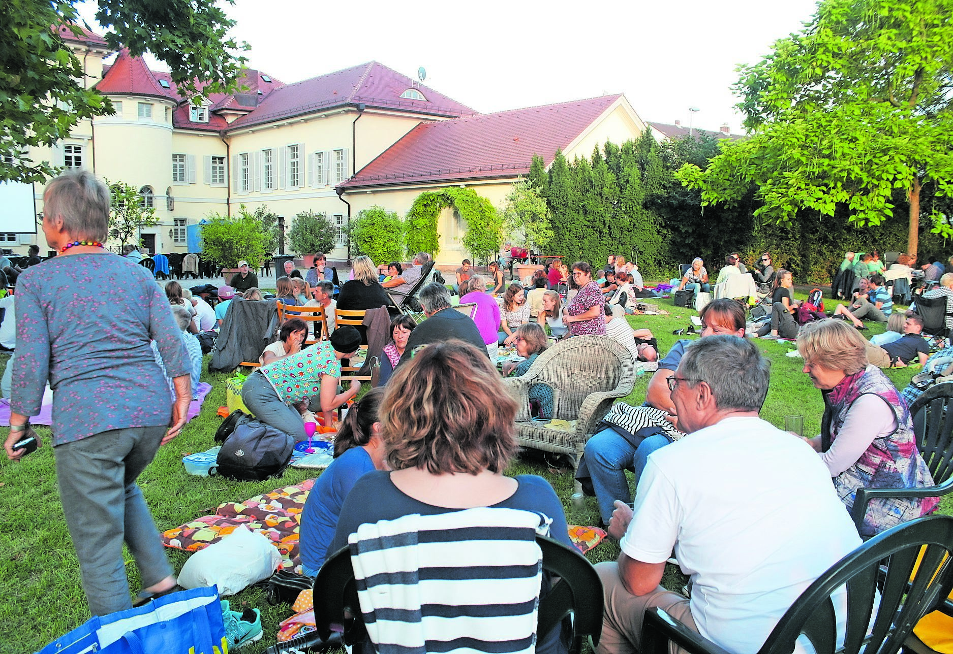 Das Picknick auf dem grünen Rasen ist längst Kult.