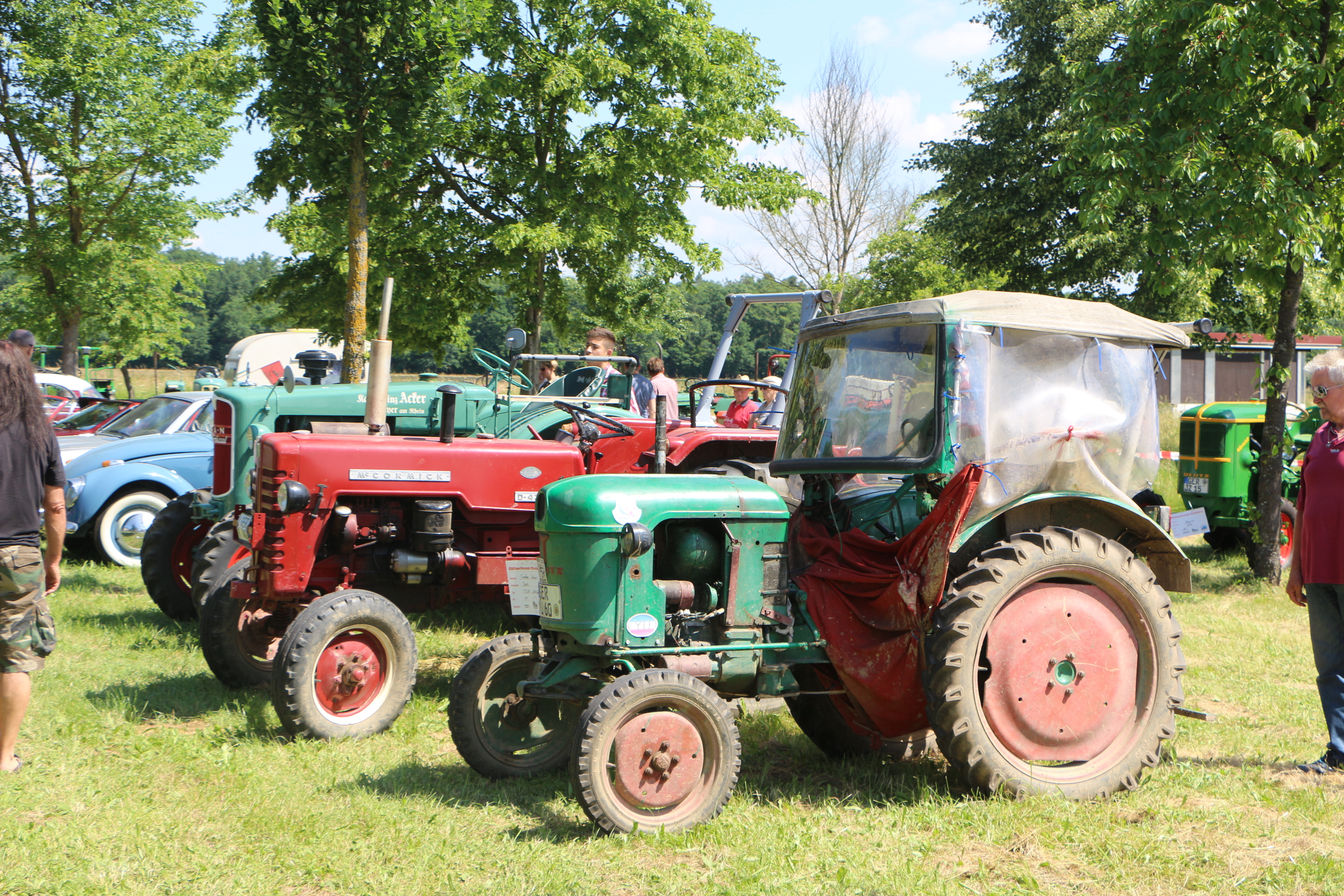 Die Traktorfreunde Lustadt laden am Sonntag zum Oldtimertreffen ein. Willkommen sind dort alle Oldtimer.