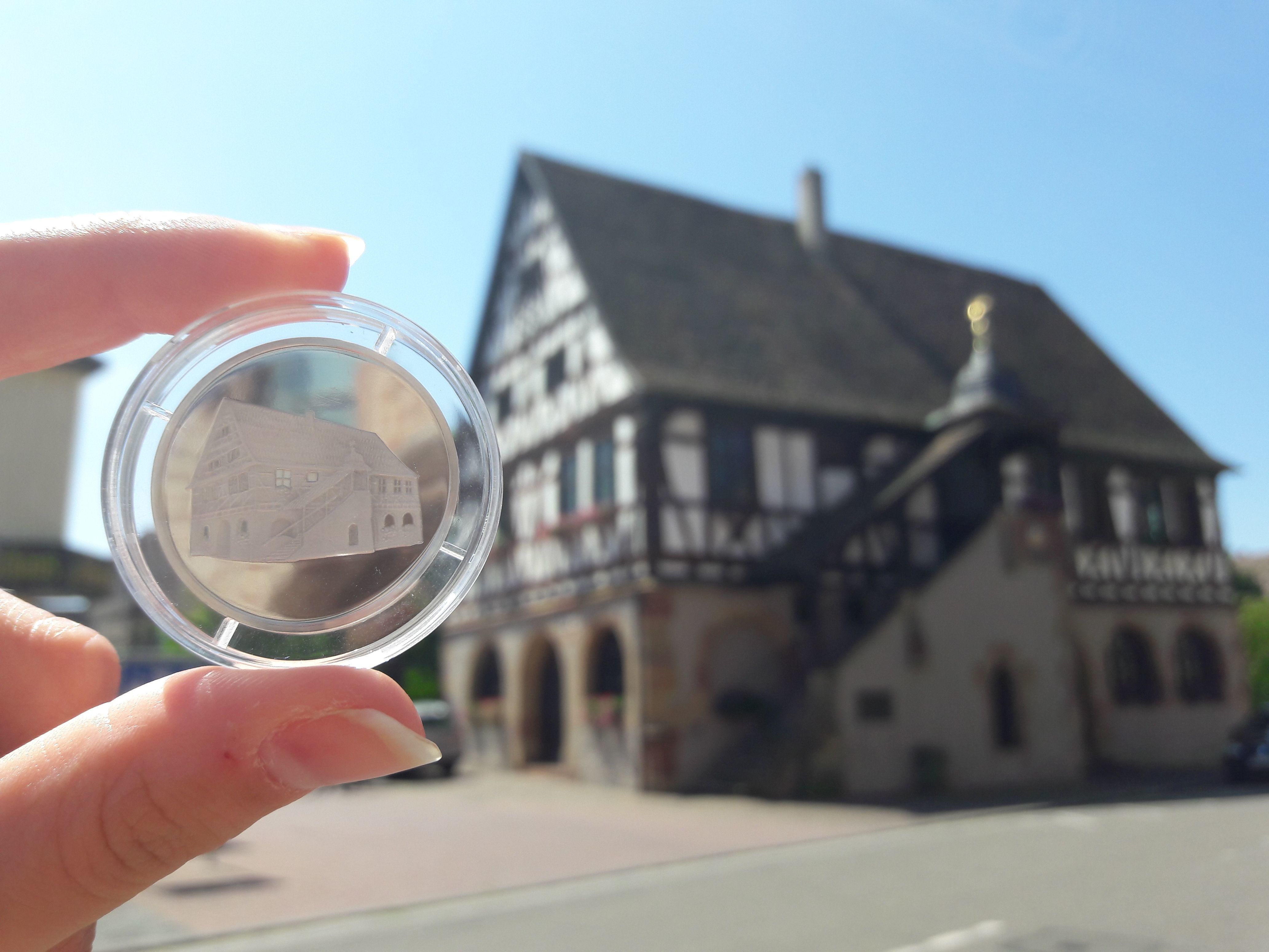 Beim Schifferstadter Stadtjubiläum wird es auch ein Schauprägen geben.