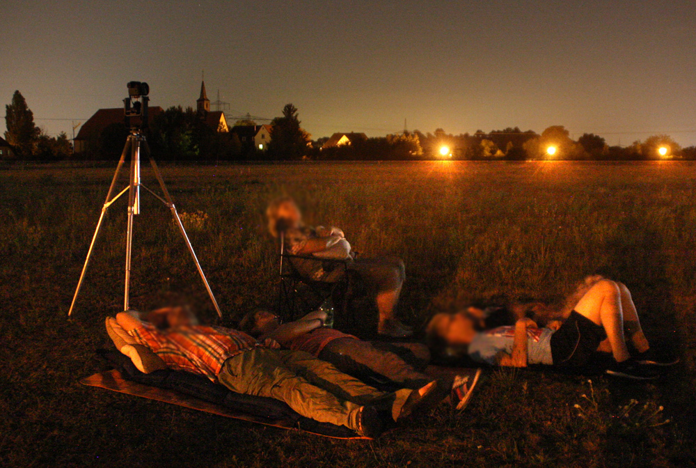 Sternschnuppen gucken im August
