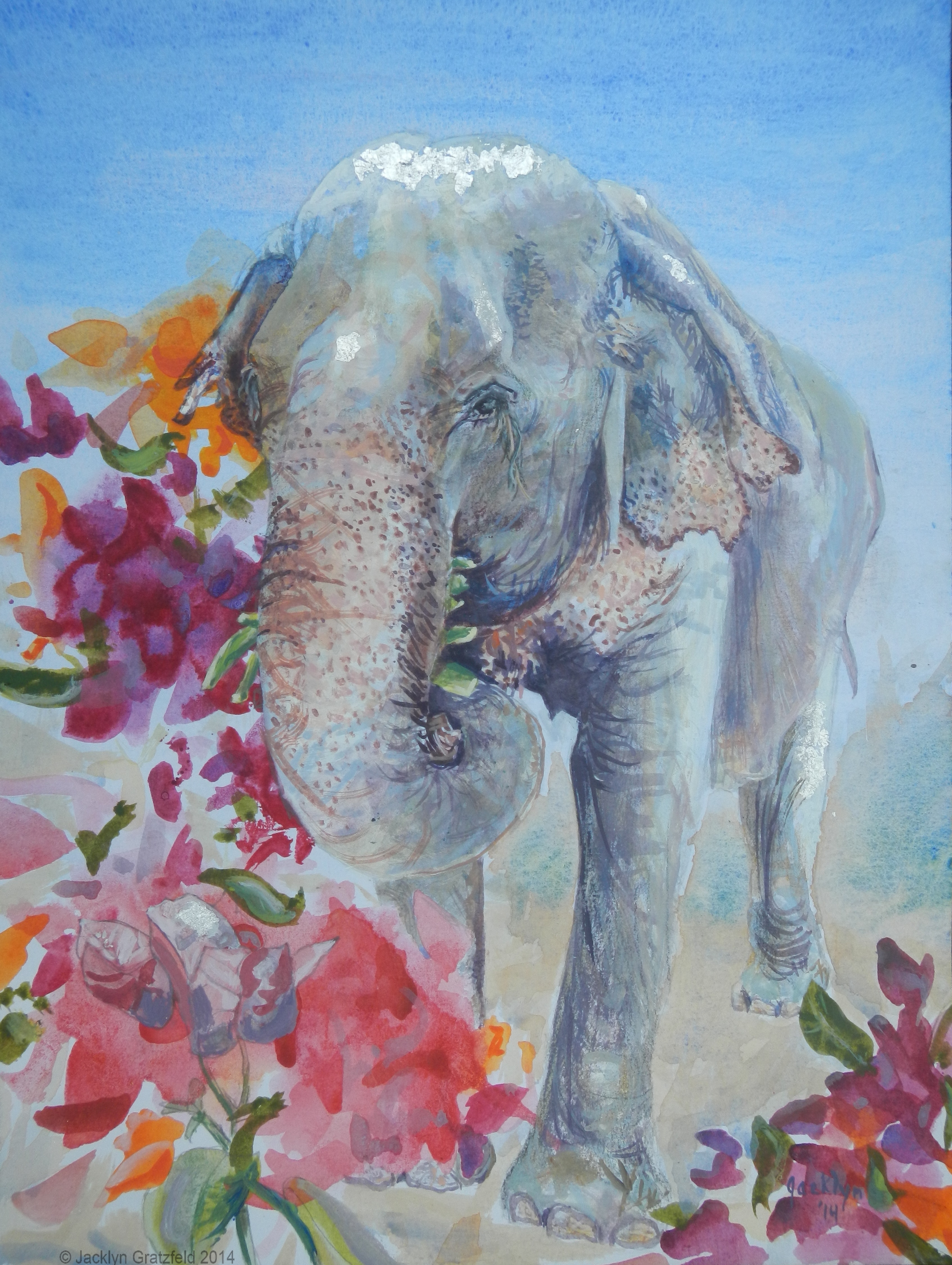 Songkran with Elephant's World.