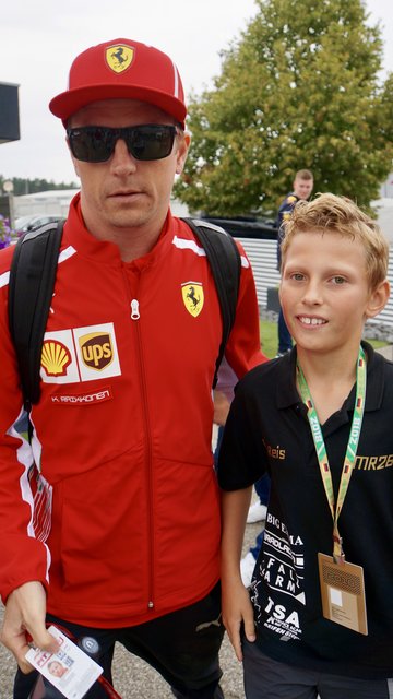Der Iceman Kimi Raikkönen... | Foto: Max Reis Presse