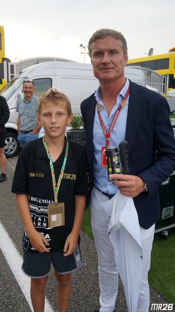 Formel 1 Legende David Coulthard war natürlich auch da... | Foto: Max Reis Presse