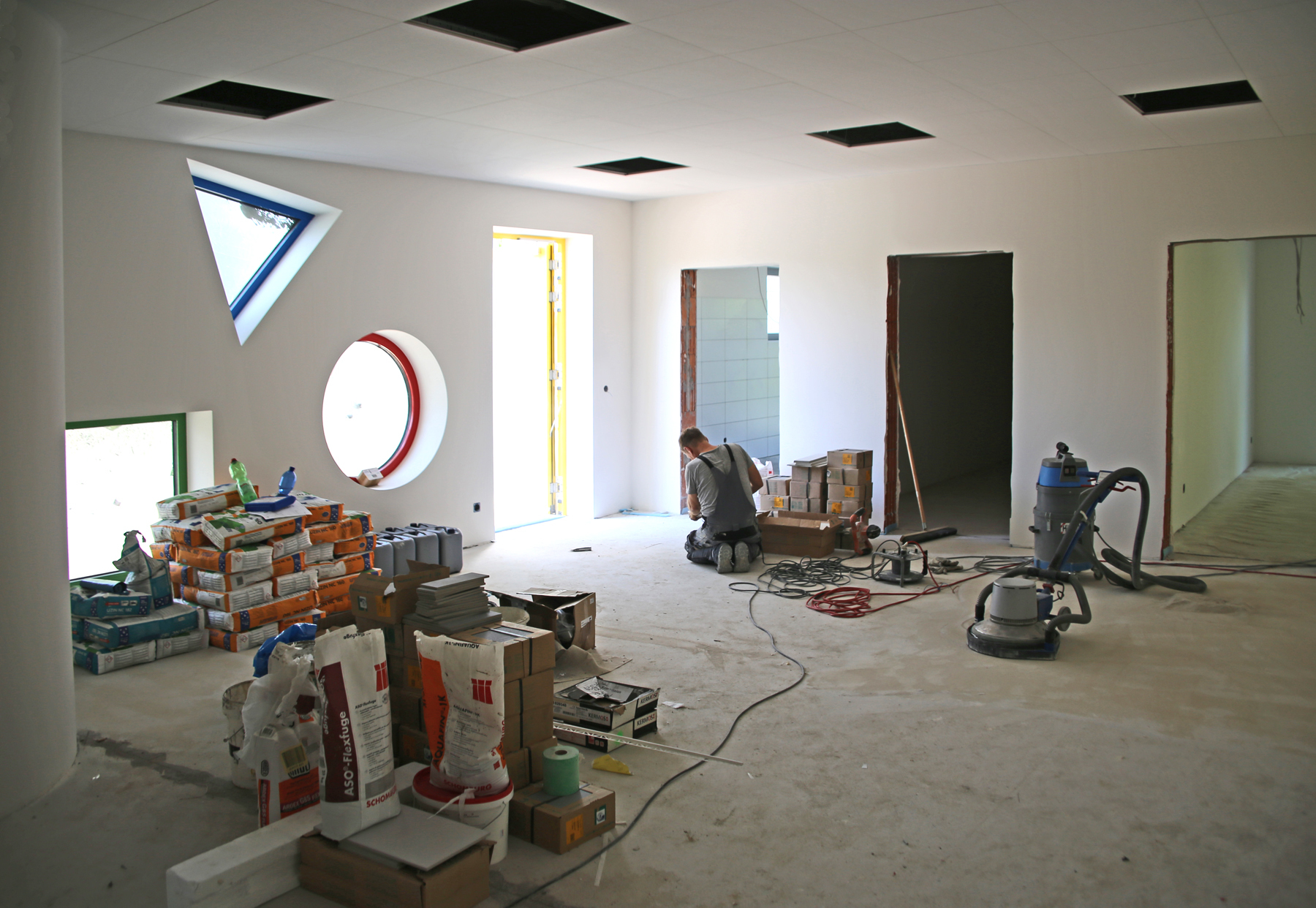 In St. Ulrich wird fleißig gebaut