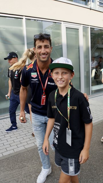 Daniel Ricciardo, einer der sympathischsten Fahrer überhaupt....einfach ein super Typ.... | Foto: Max Reis Presse