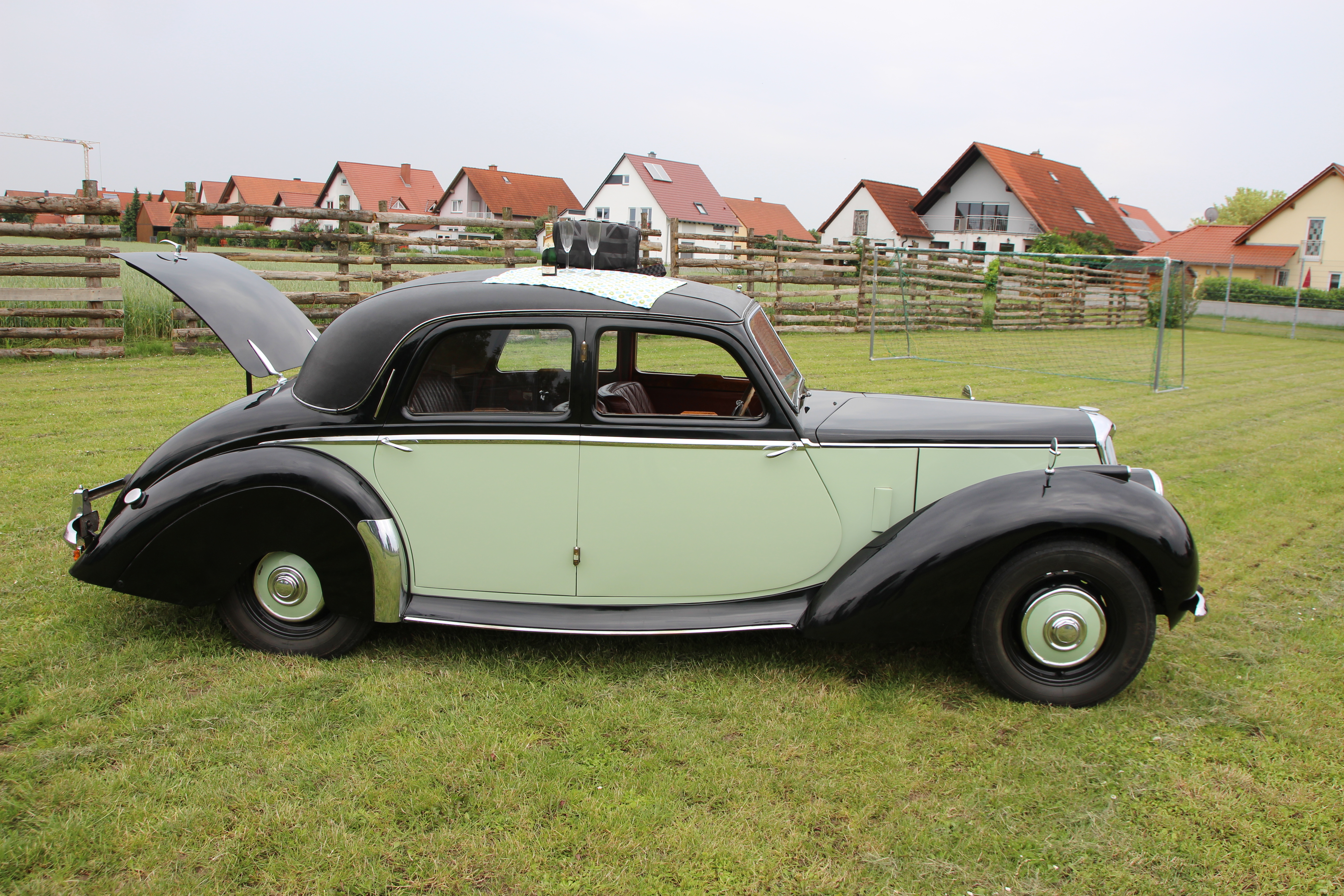 Der Riley im vergangenen Jahr in Dammheim.
