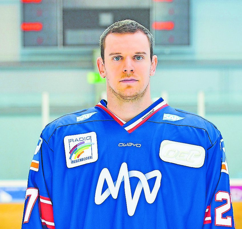 Adler-Neuzugang Brendan Mikkelson.