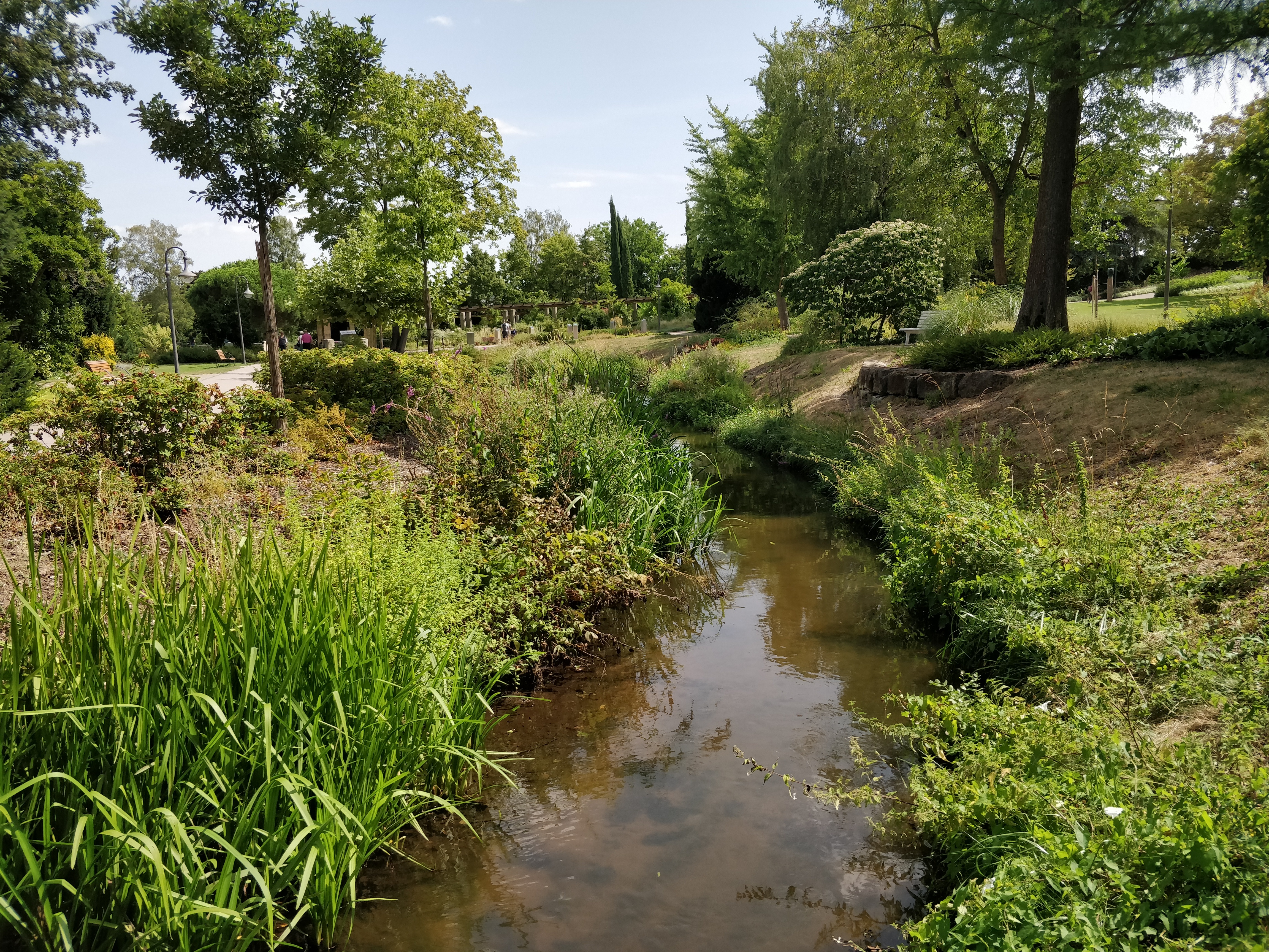Die Isenach lockt gerade im Sommer Besucher an.