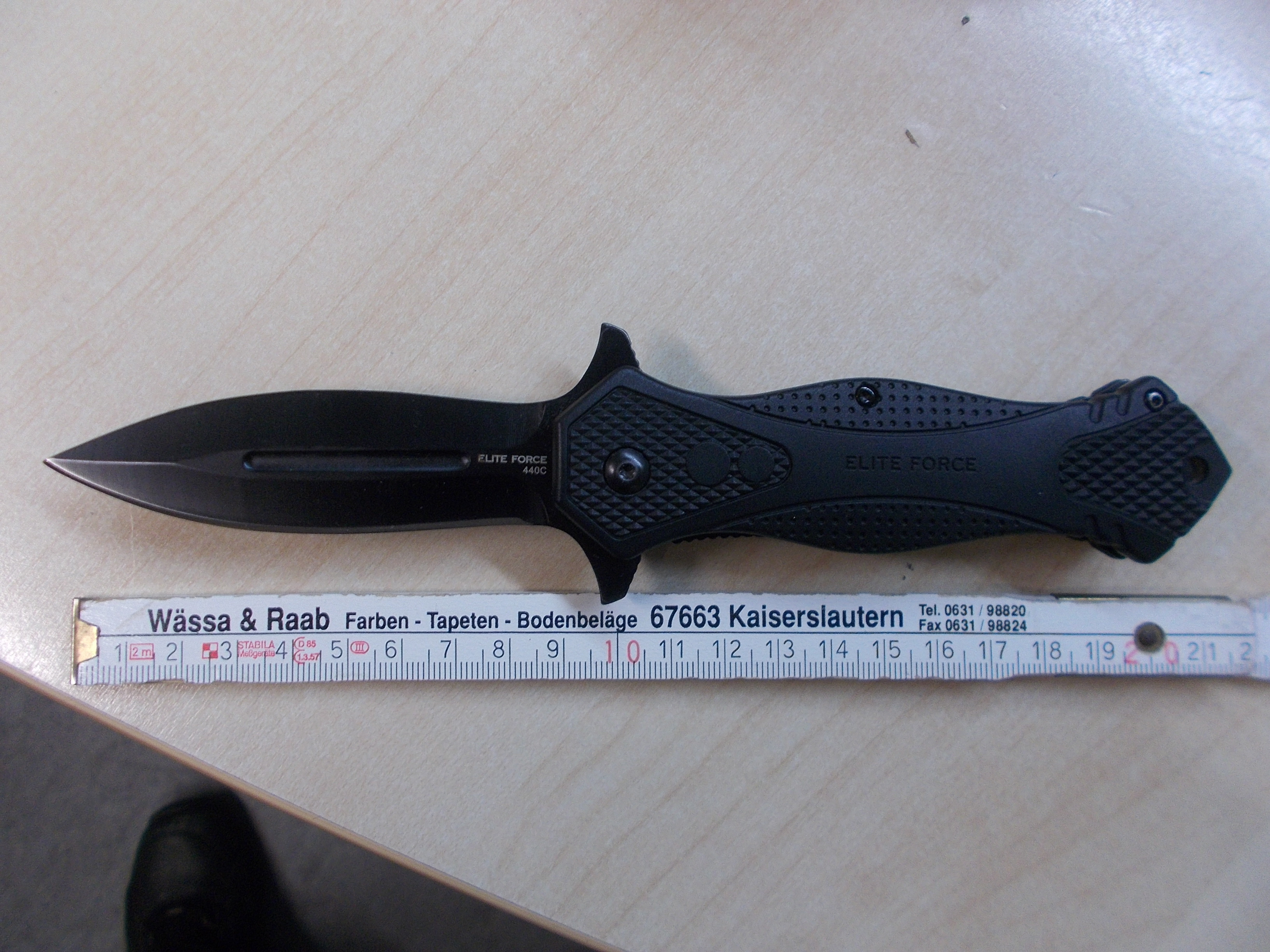 Messer des Täters