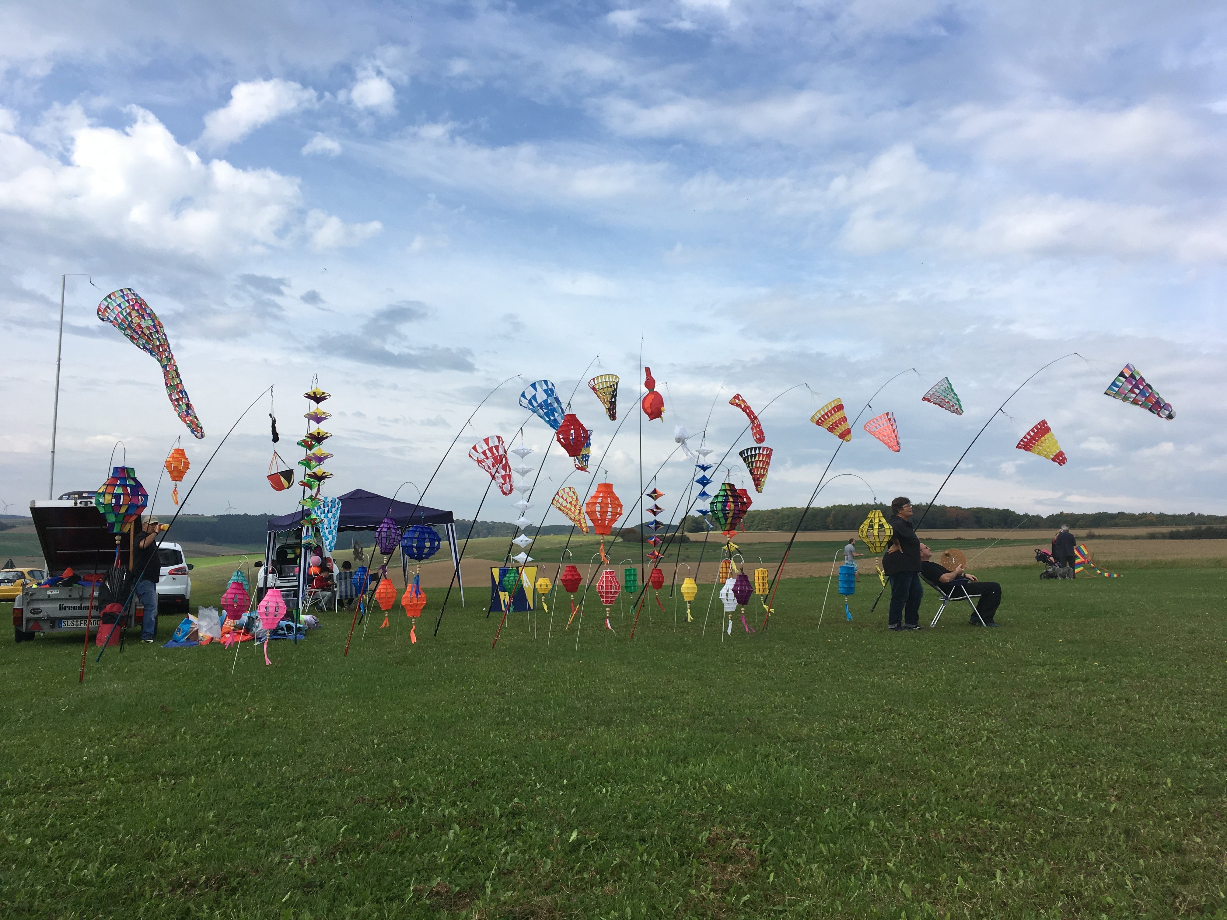 Das traditionelle Drachenfest in Imsweiler