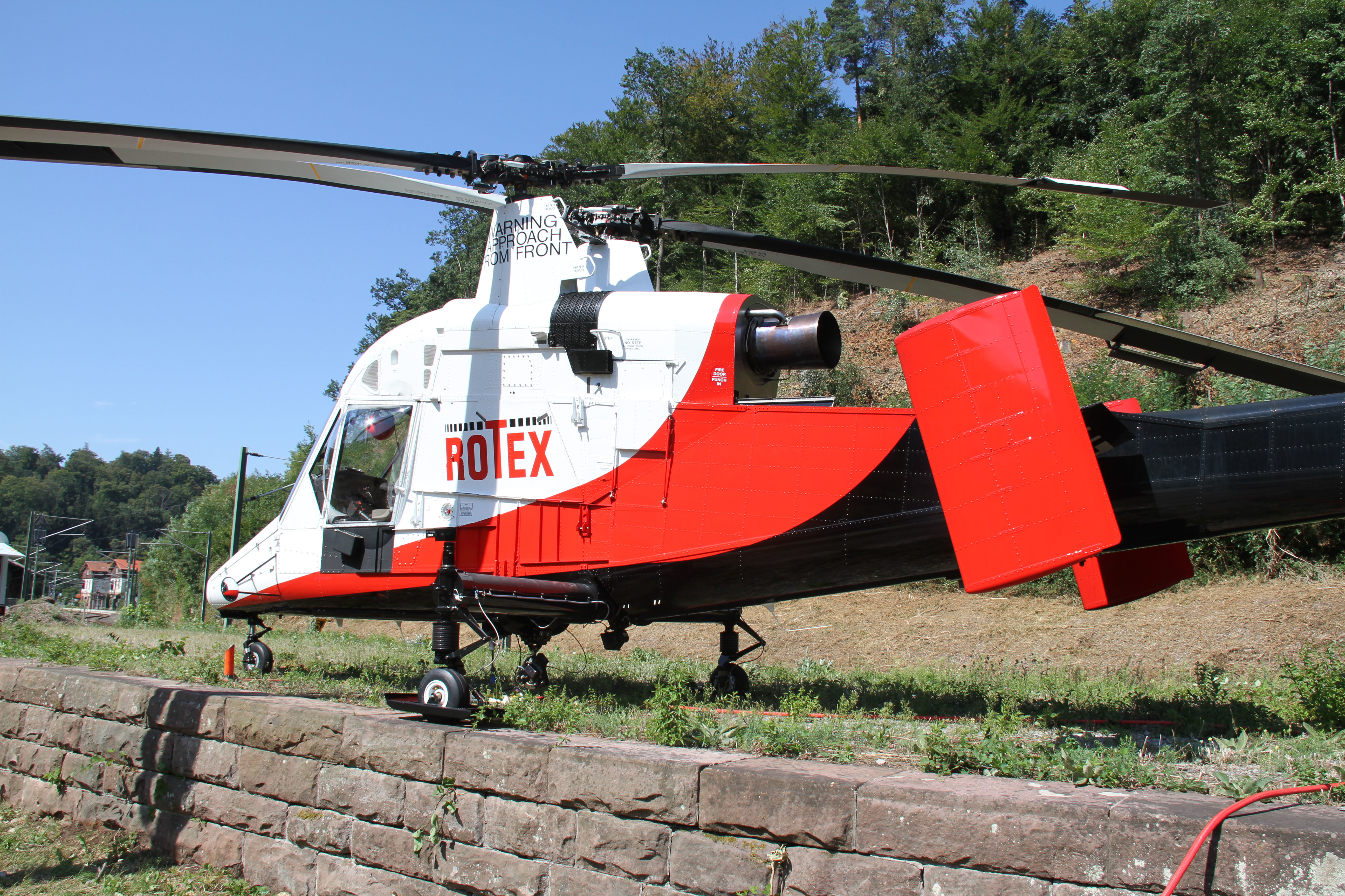 Heli-Logging in Neuenbürg
