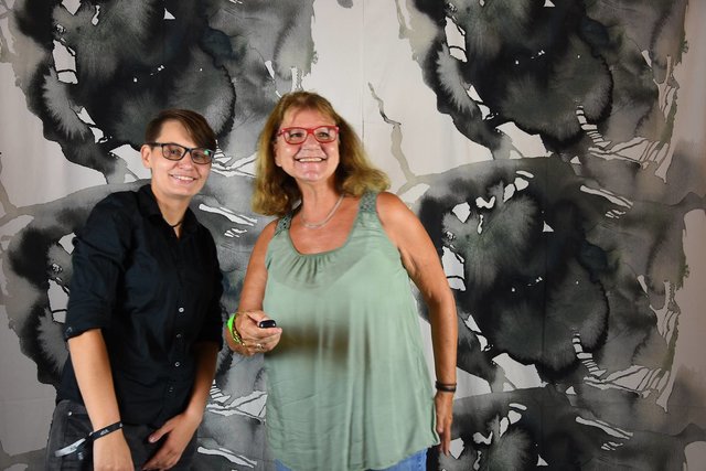 Shireen und ich beim Selfie machen | Foto: Brigitte Melder