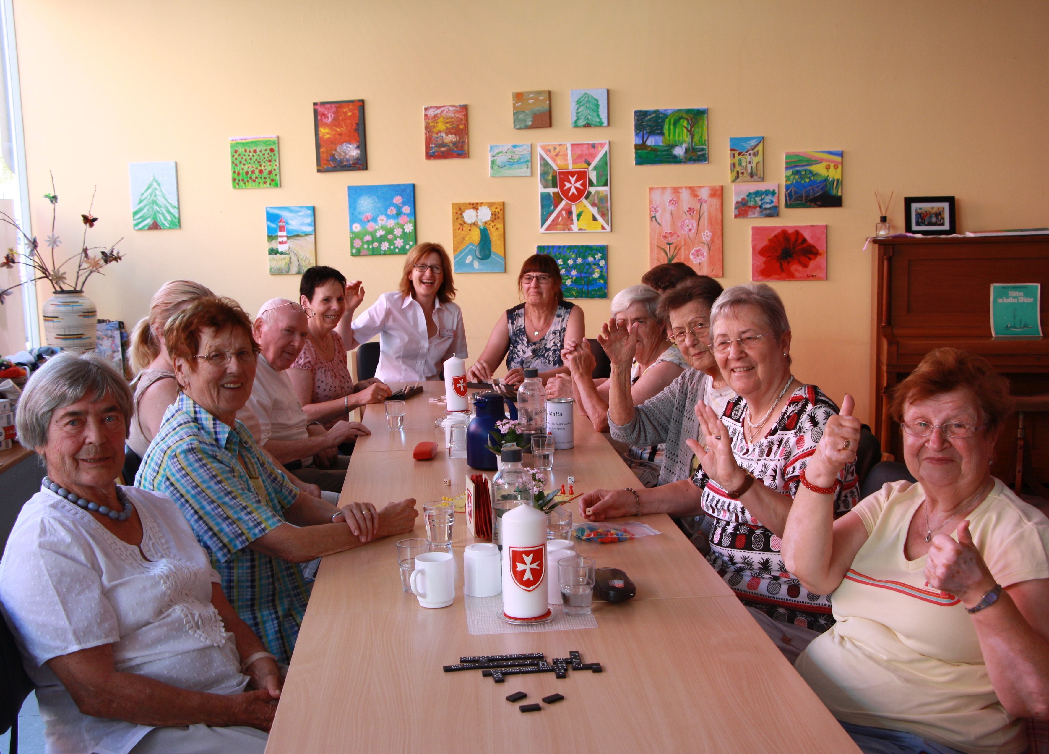 Das Team und die Besucher der Villa Malta freuen sich auf die Jubiläumsfeier zum Fünfjährigen.