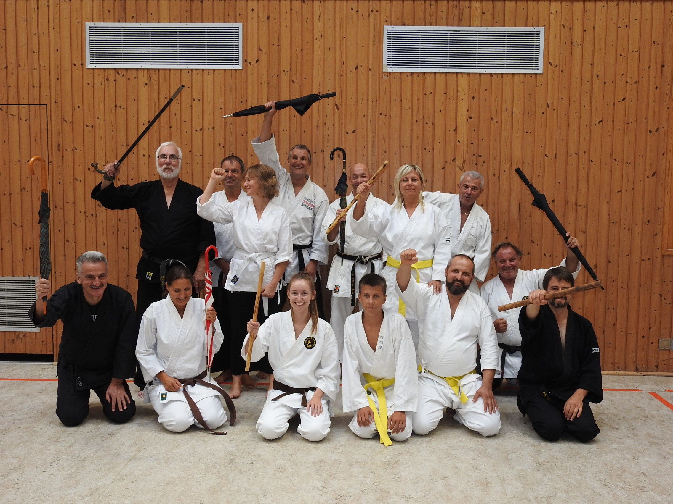 Karate-Sommer-Seminar bei „Praying Mantis“