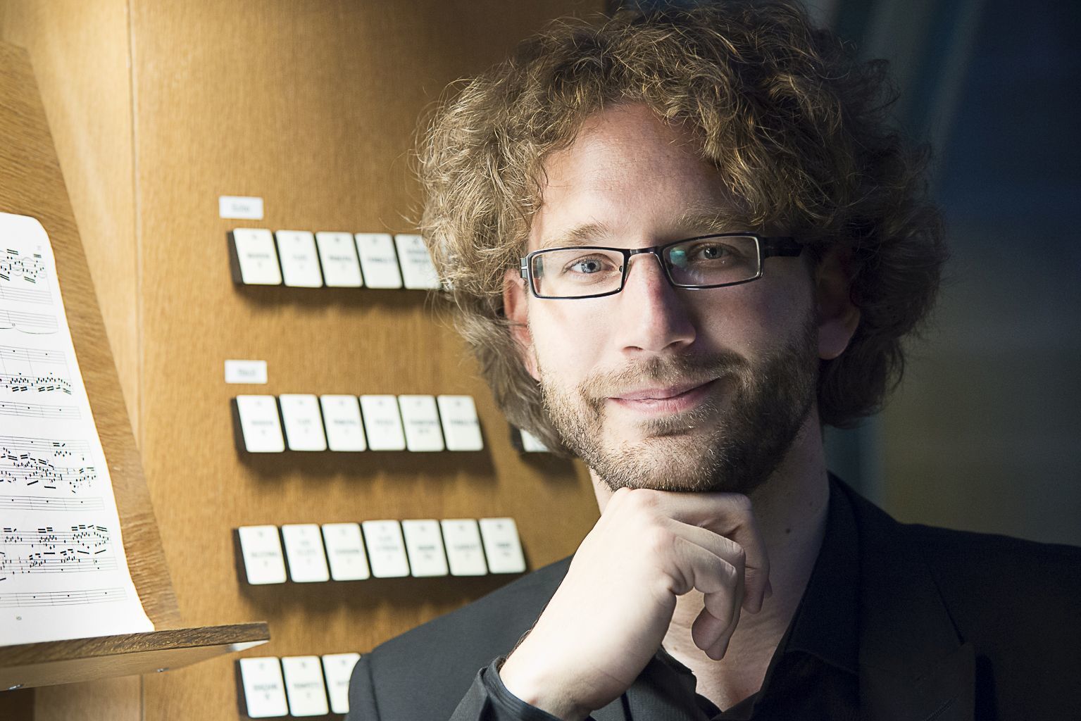 Vincent Thévenaz ist Professor für Orgel und Improvisation am Conservatoire de musique in Genf.