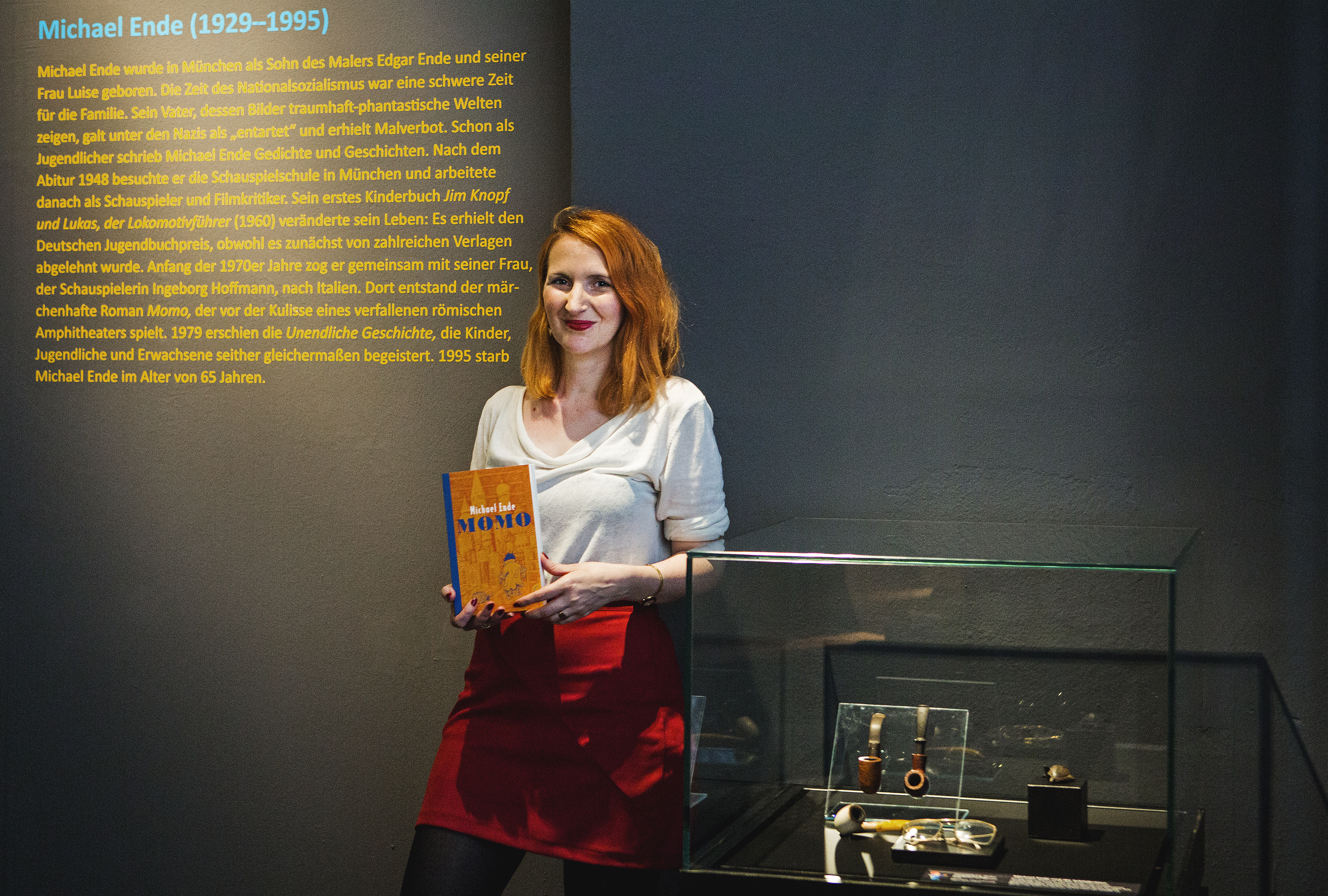 Museumsmitarbeiterin Sabrina Albers liest am 29. September aus „Momo“ vor.