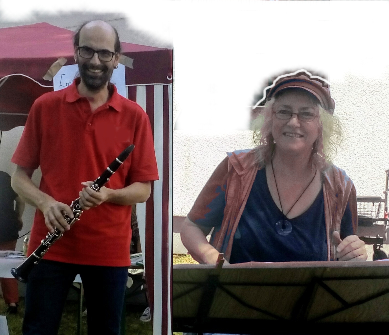 Stefan Volz und Heidrun Paulus spielen "KLEZMER und mehr"