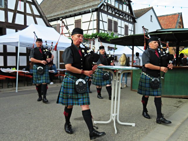 Einmarsch der Kiltträger | Foto: Brigitte Melder