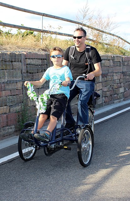 Wenn der Vater mit dem Sohne ... | Foto: Pacher